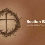 La Pasión de Cristo Plantilla PowerPoint
