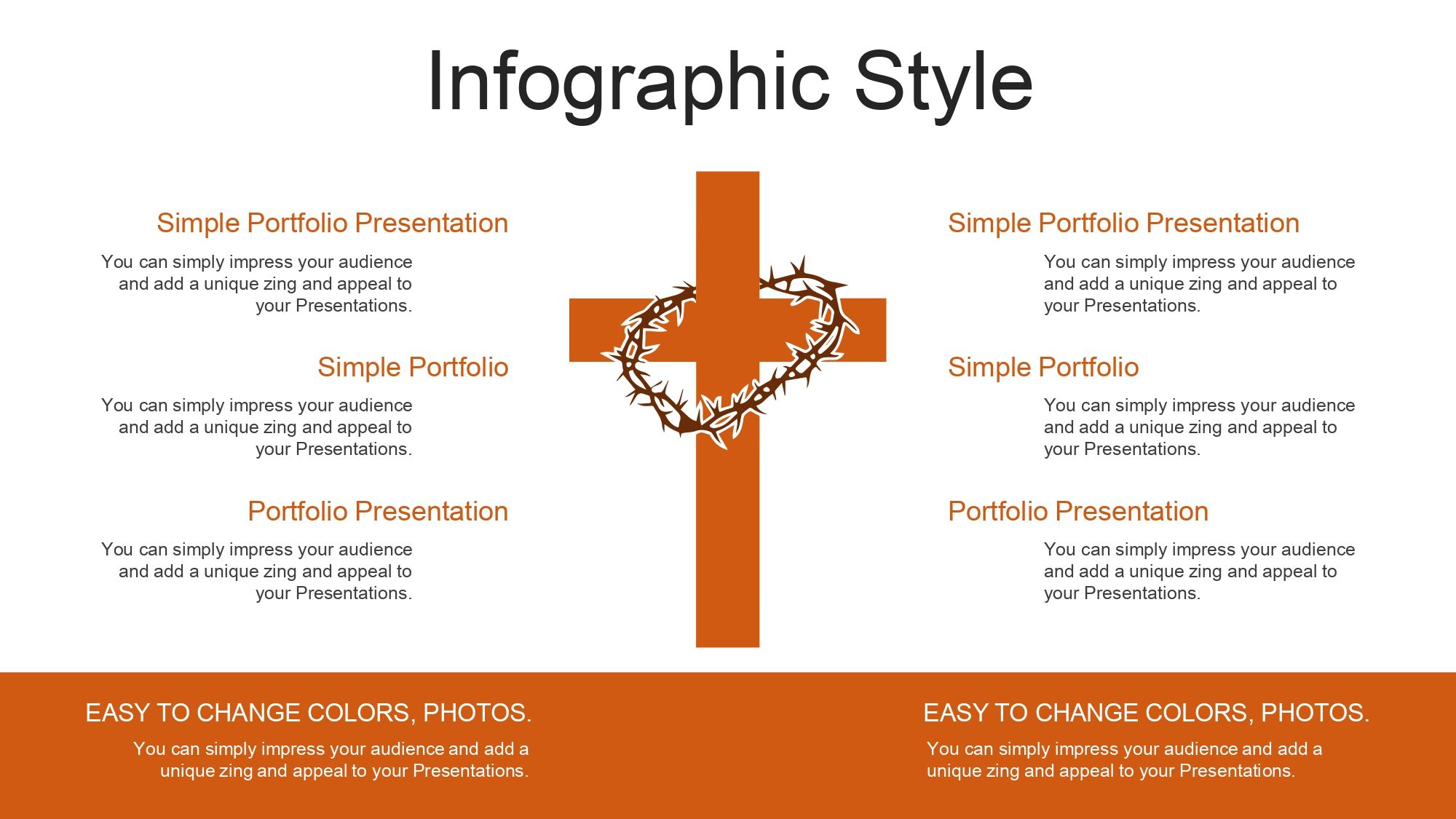 La Pasión de Cristo Plantilla PowerPoint