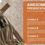 La Pasión de Cristo Plantilla PowerPoint