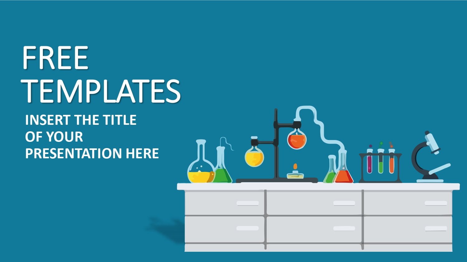 Laboratorio de Ciencias Plantilla PowerPoint
