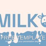 Leche Plantilla PowerPoint
