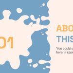 Leche Plantilla PowerPoint