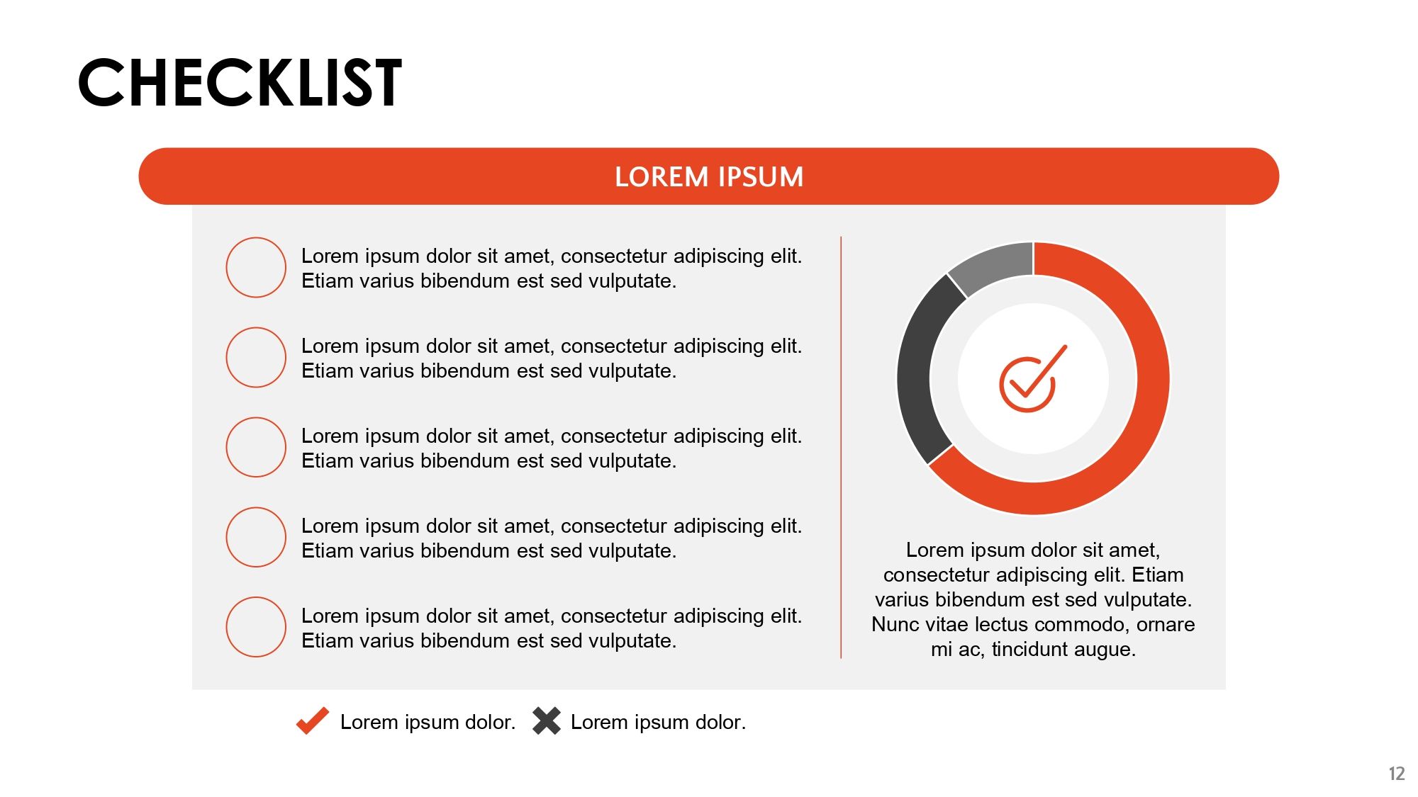 Lista de Verificación Plantilla PowerPoint