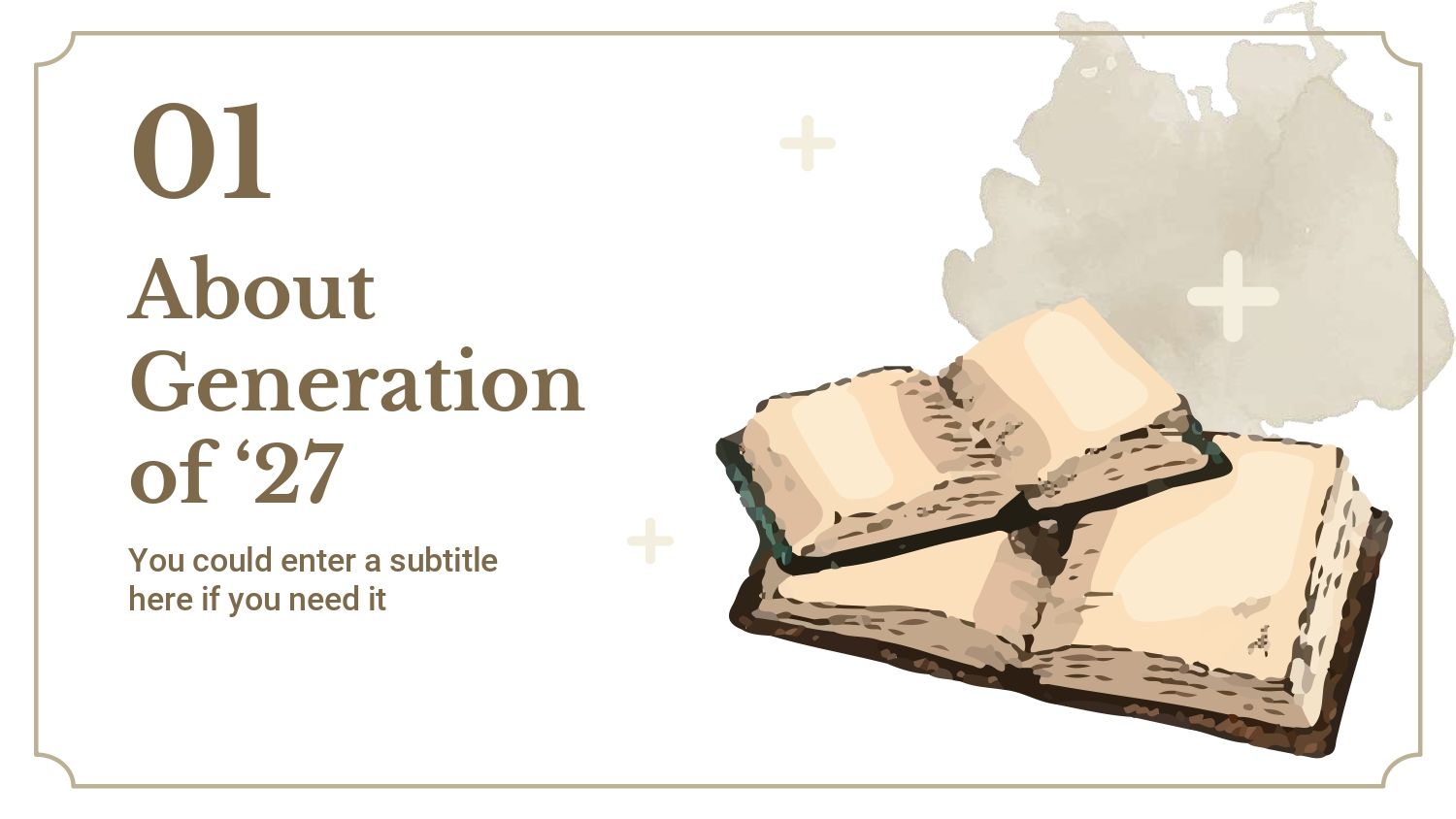 Literatura Plantilla PowerPoint
