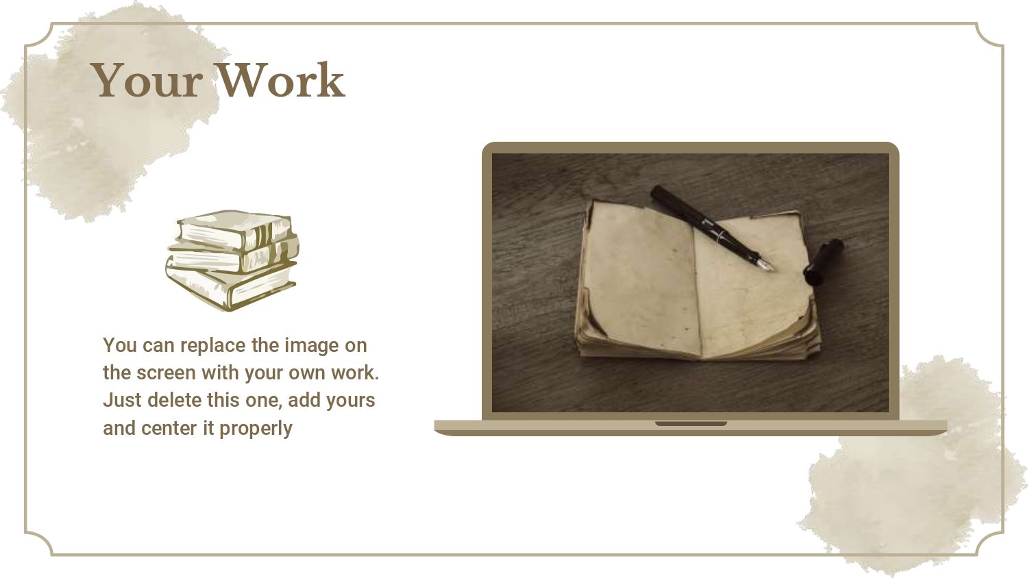 Literatura Plantilla PowerPoint
