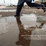 Lluvia Plantilla PowerPoint