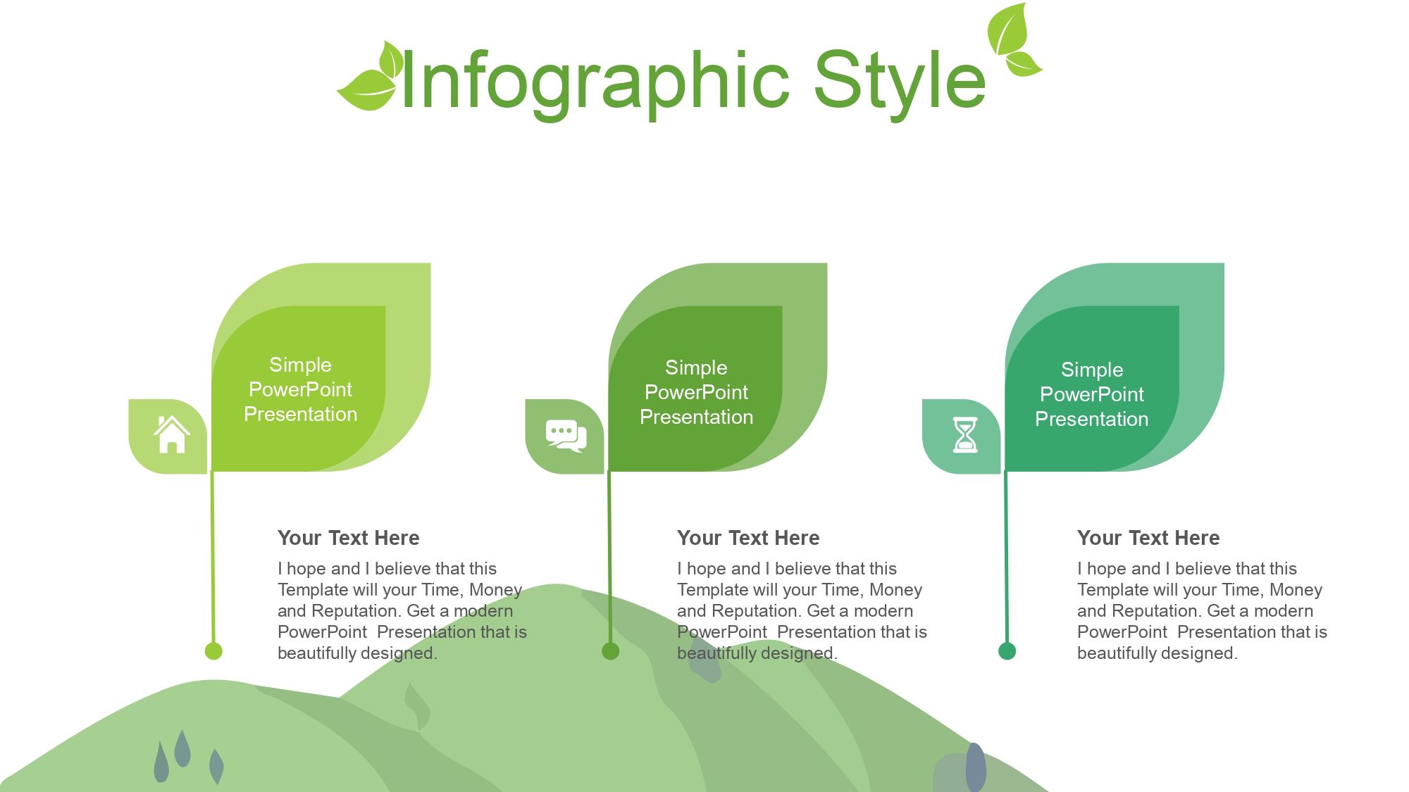 Los Ecosistemas Plantilla PowerPoint