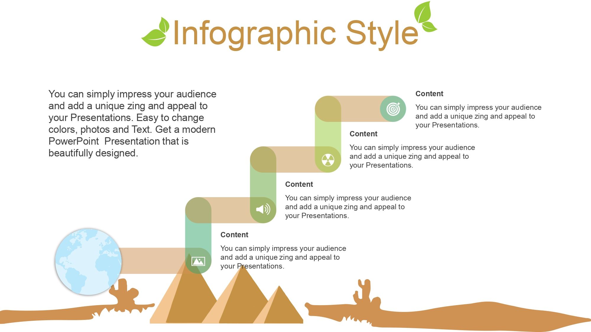 Los Ecosistemas Plantilla PowerPoint