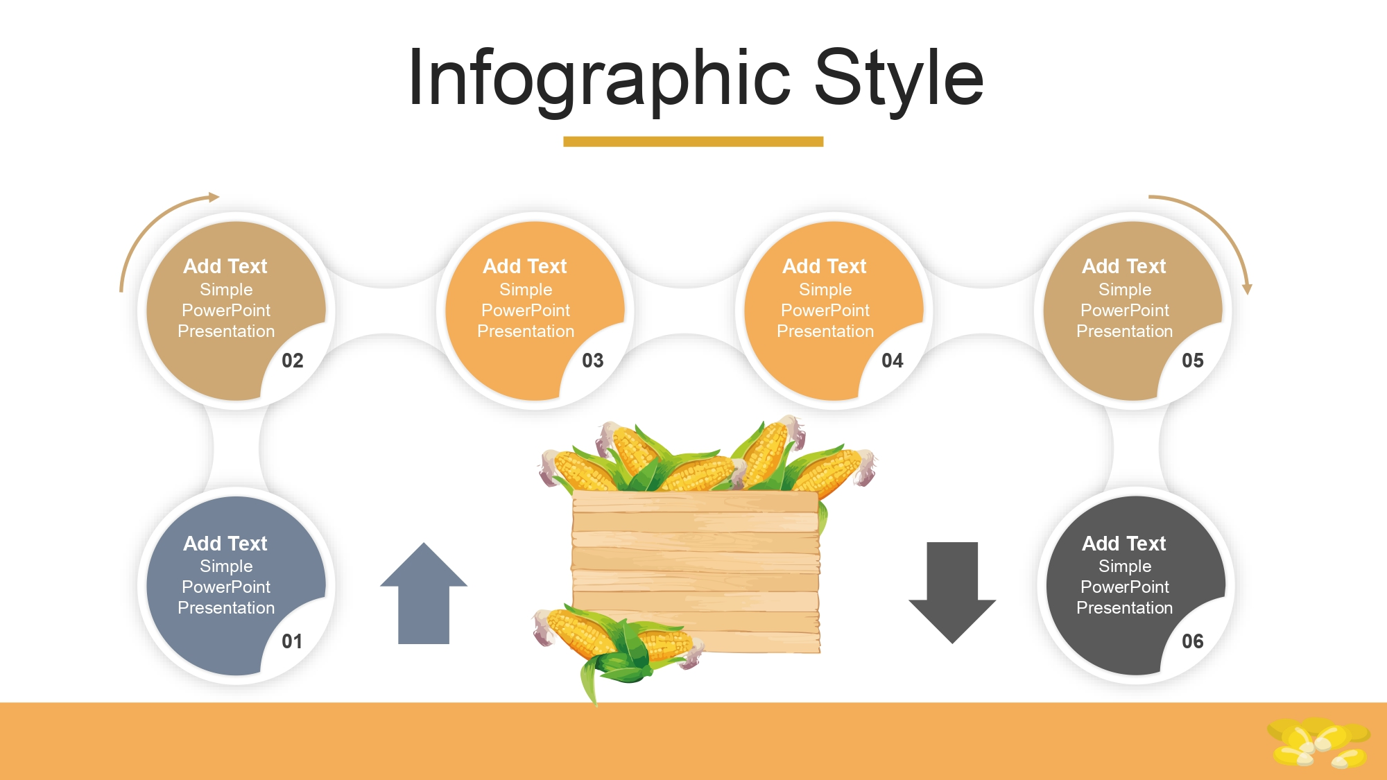 Maíz Plantilla PowerPoint