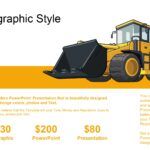 Maquinaria Pesada Plantilla PowerPoint