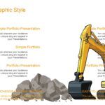 Maquinaria Pesada Plantilla PowerPoint