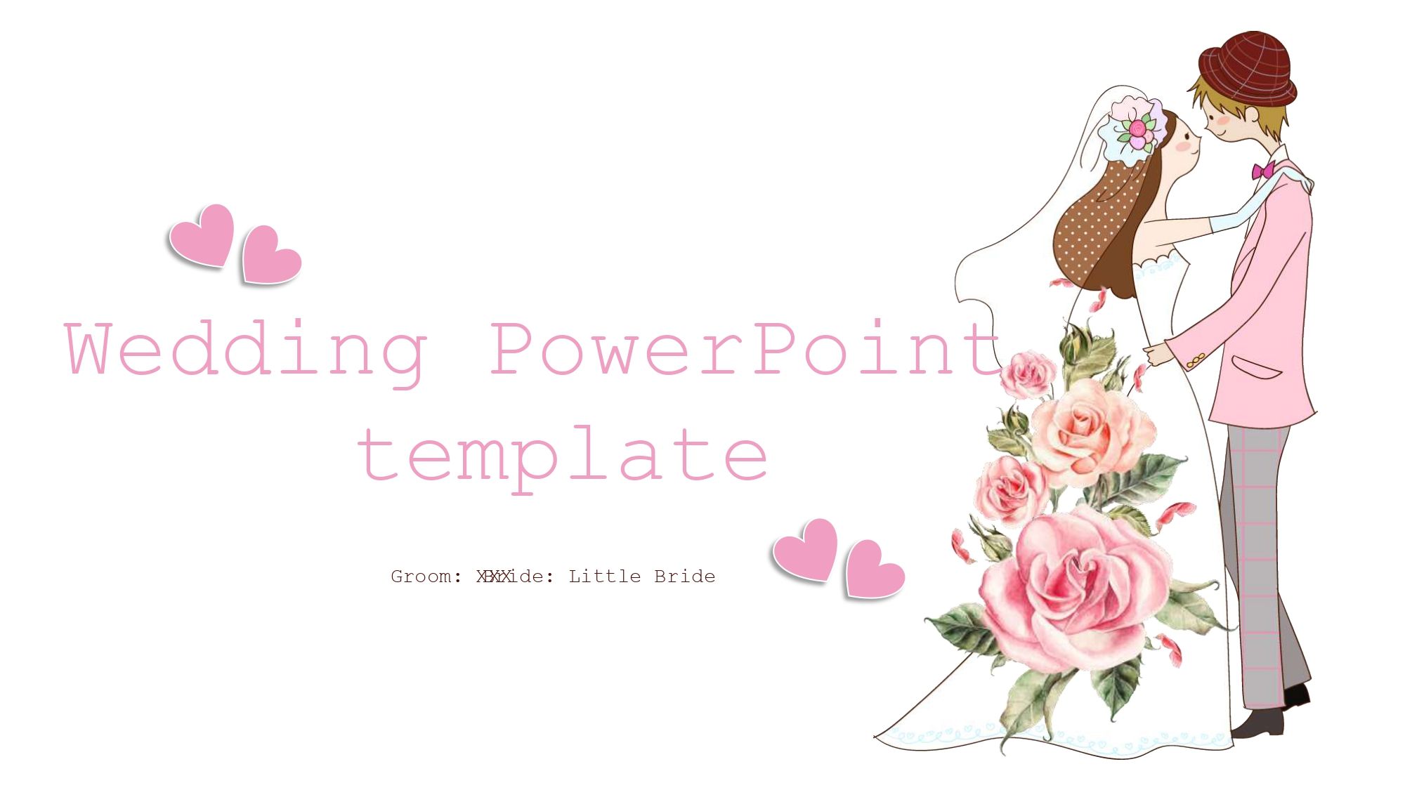 Matrimonio Plantilla PowerPoint