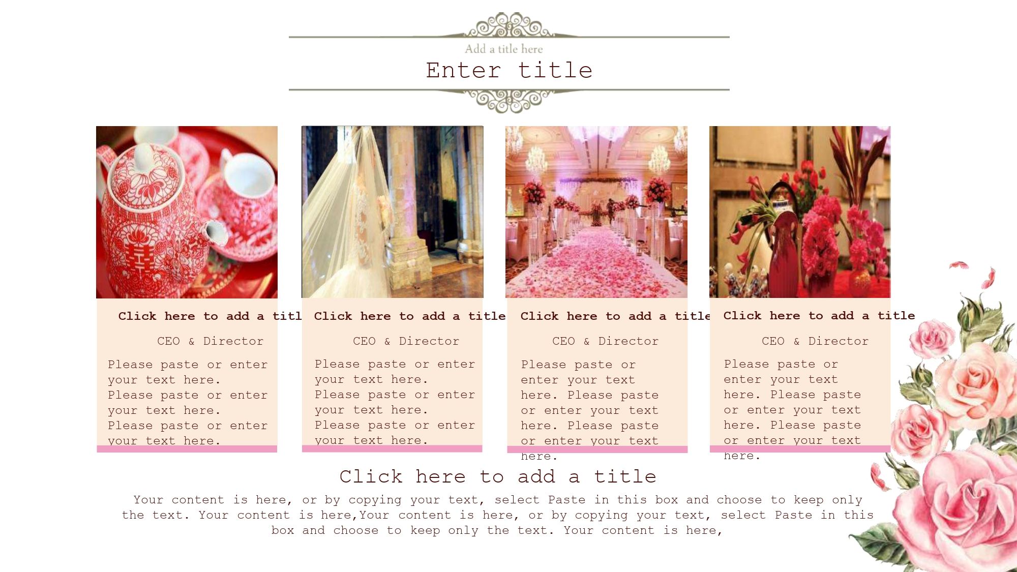 Matrimonio Plantilla PowerPoint