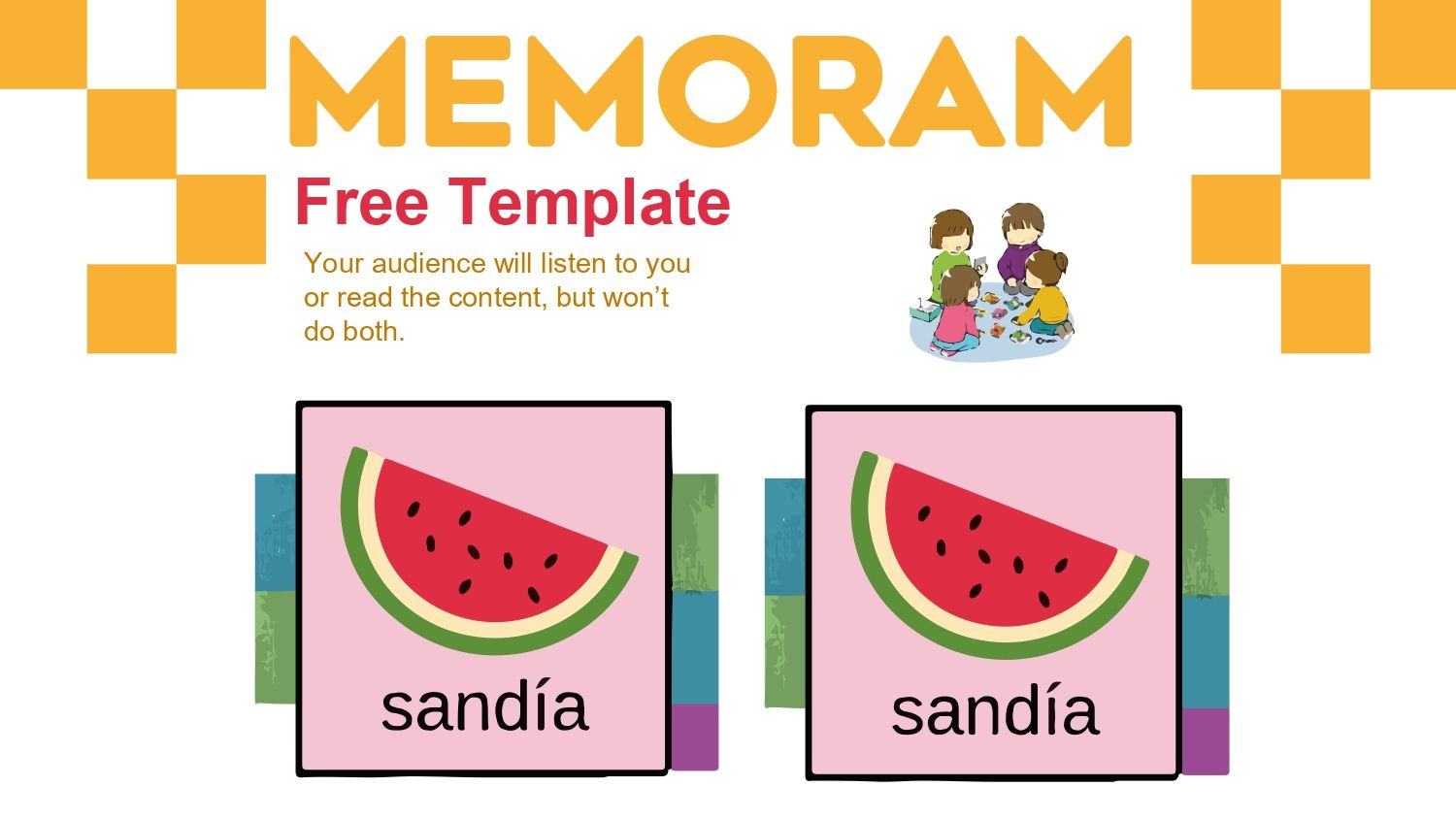 Memorama Plantilla PowerPoint