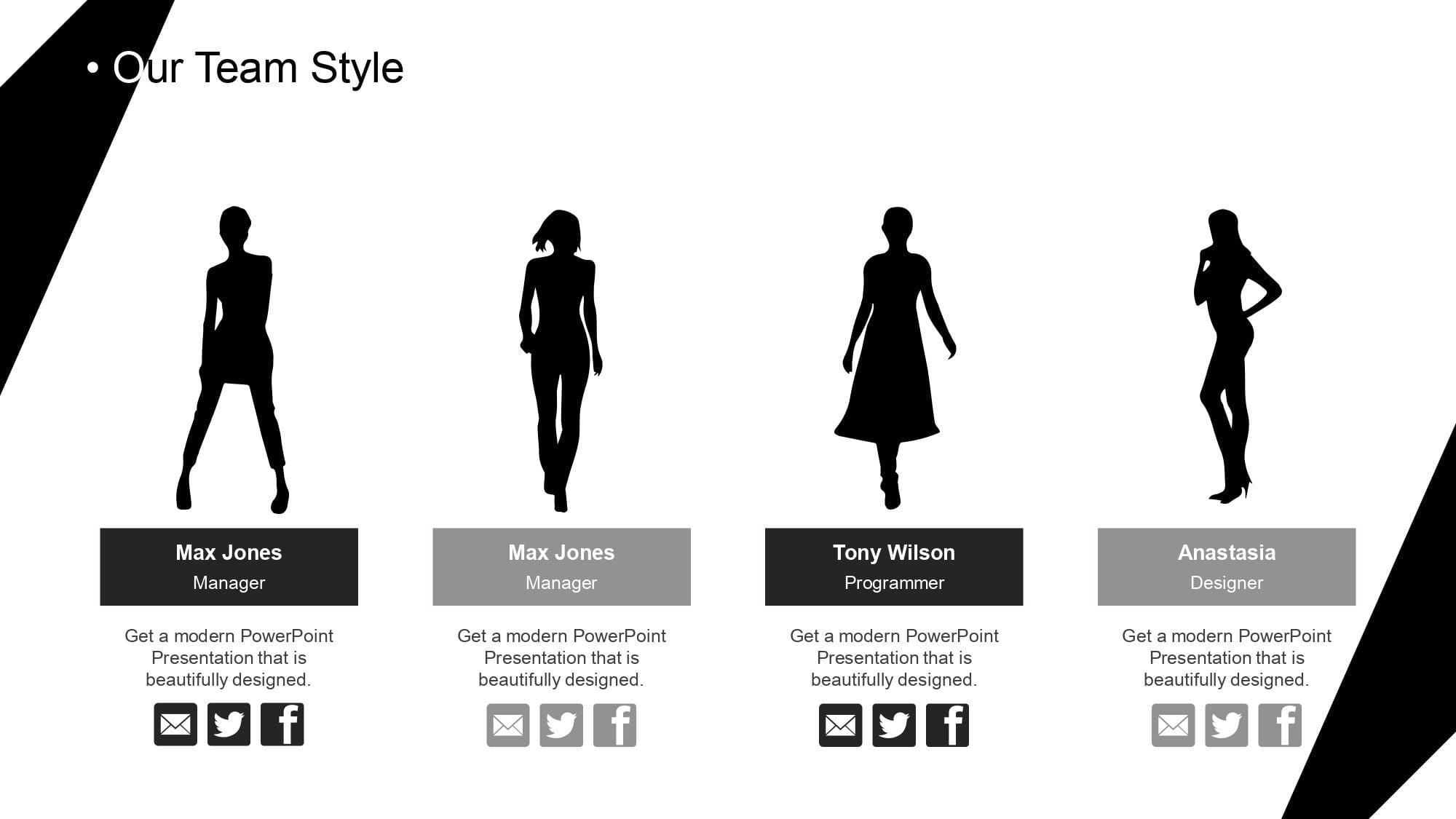 Moda Plantilla PowerPoint
