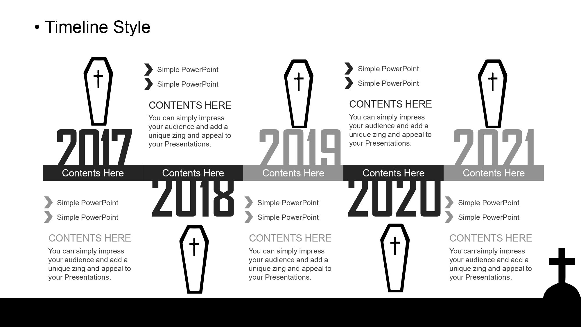 Muerte Plantilla PowerPoint