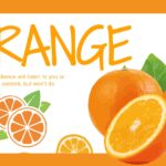 Naranja Plantilla PowerPoint