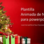Navidad Animada Plantilla PowerPoint