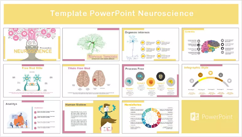 Neurociencia Plantilla PowerPoint