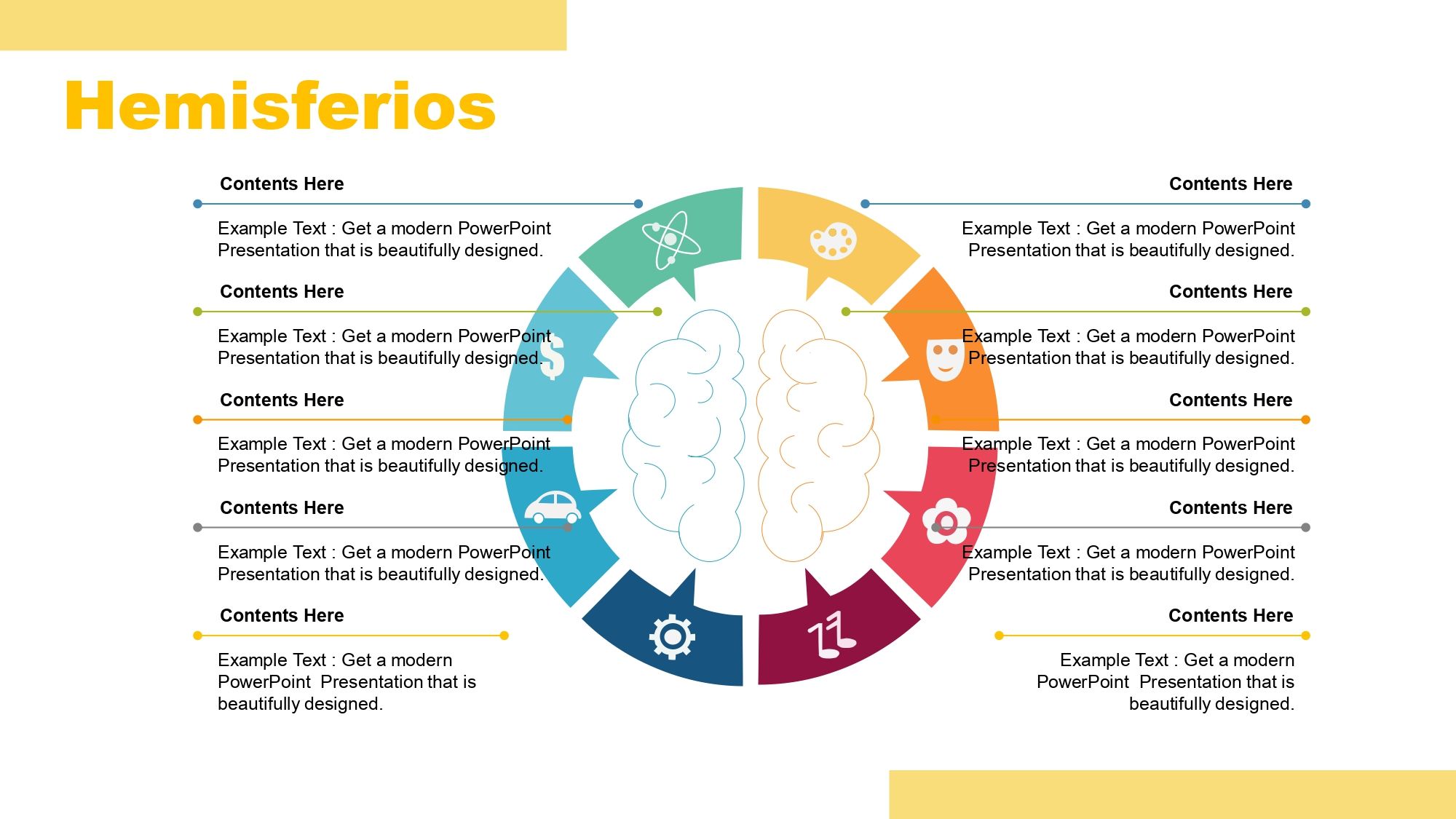 Neurociencia Plantilla PowerPoint