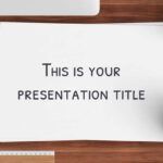 Objetos de Oficina Plantilla PowerPoint
