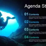 Océano Plantilla PowerPoint