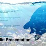 Océano Plantilla PowerPoint