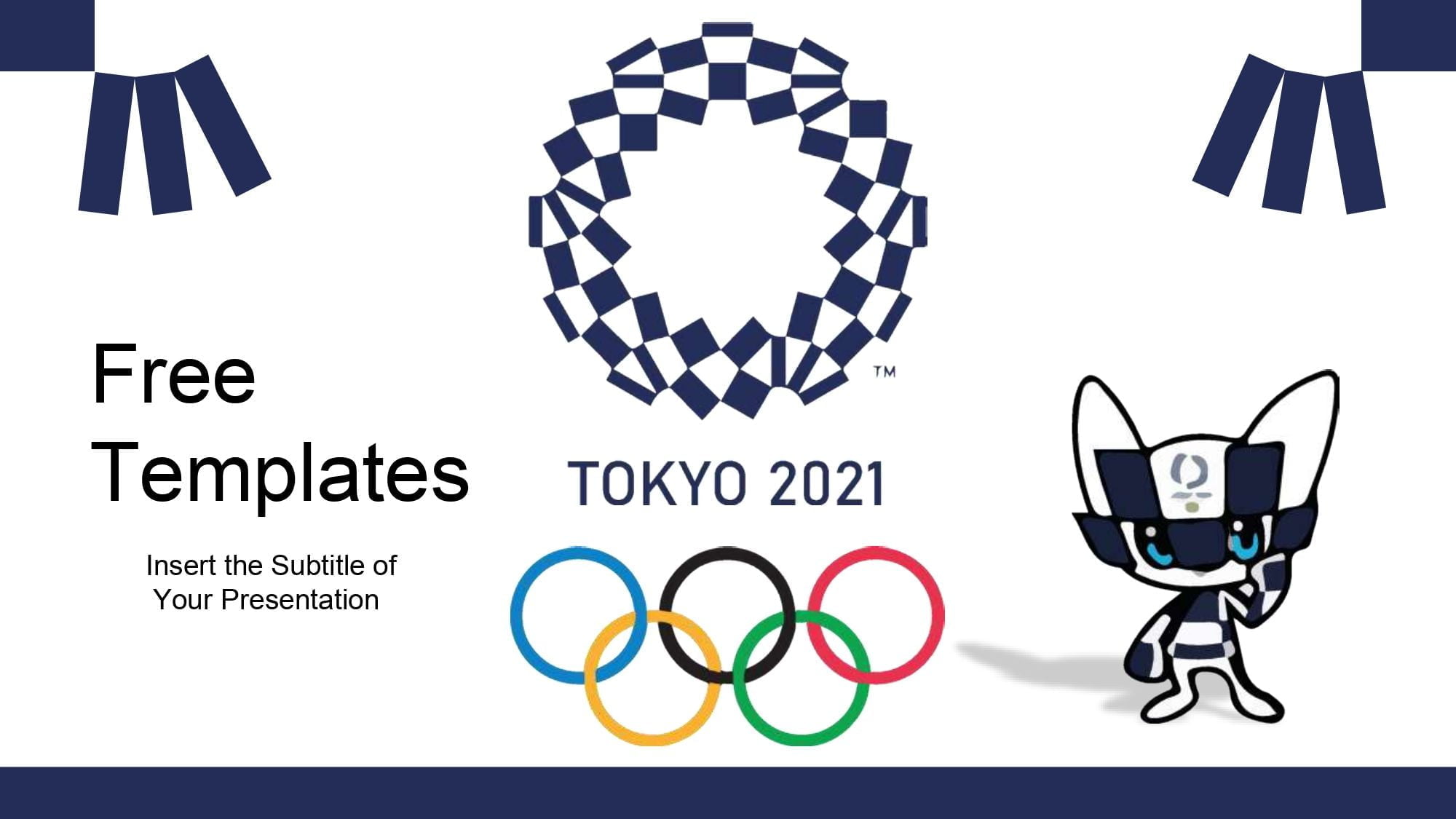 Olimpiadas Tokyo Plantilla PowerPoint