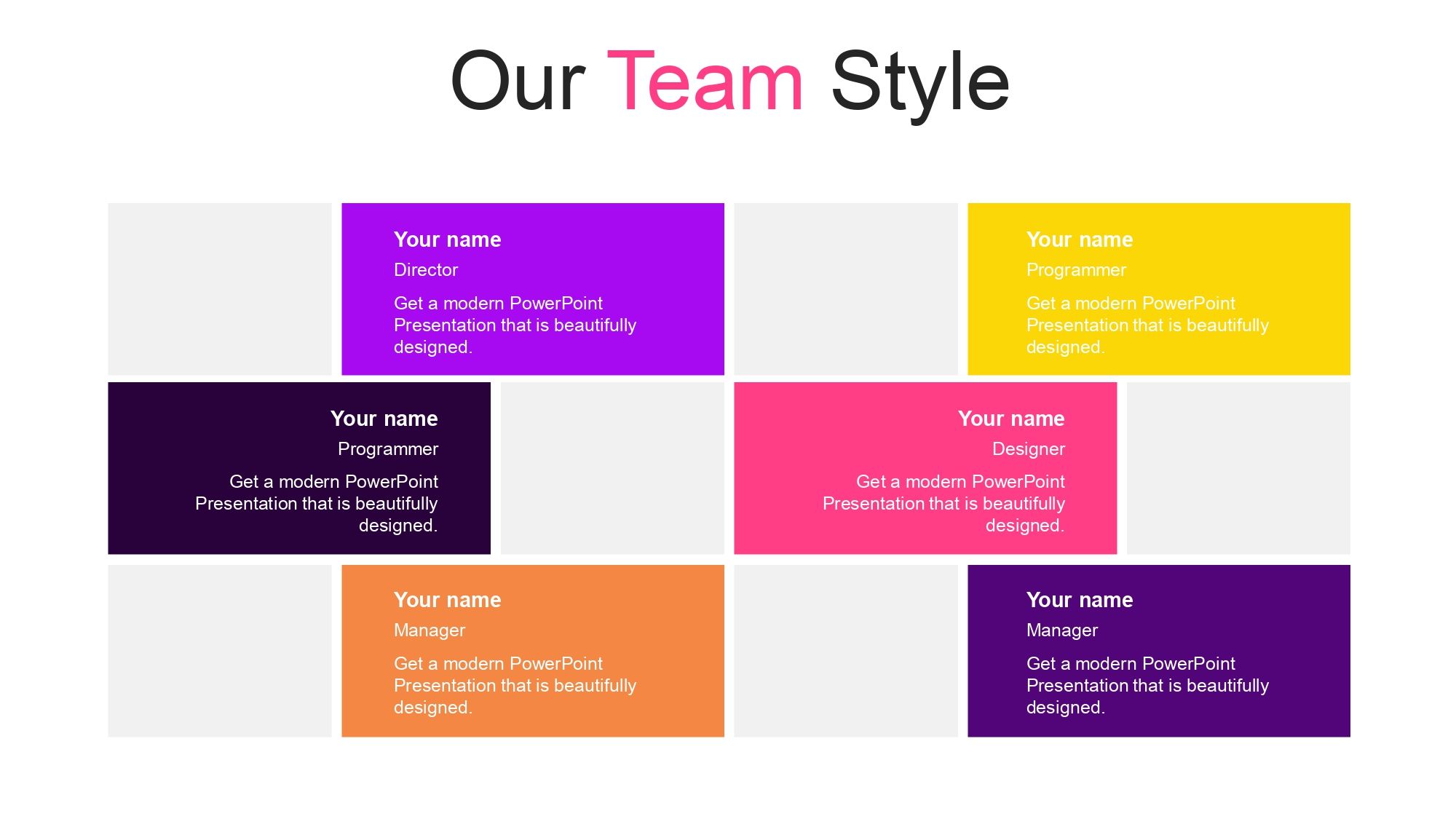Ondas con Degradado Plantilla PowerPoint
