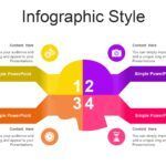 Ondas con Degradado Plantilla PowerPoint