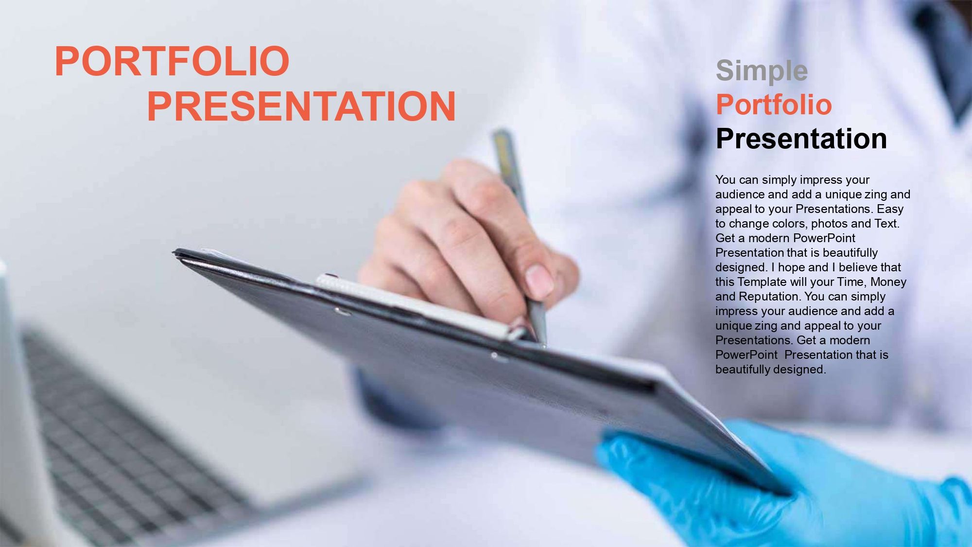 Ortopedia Plantilla PowerPoint