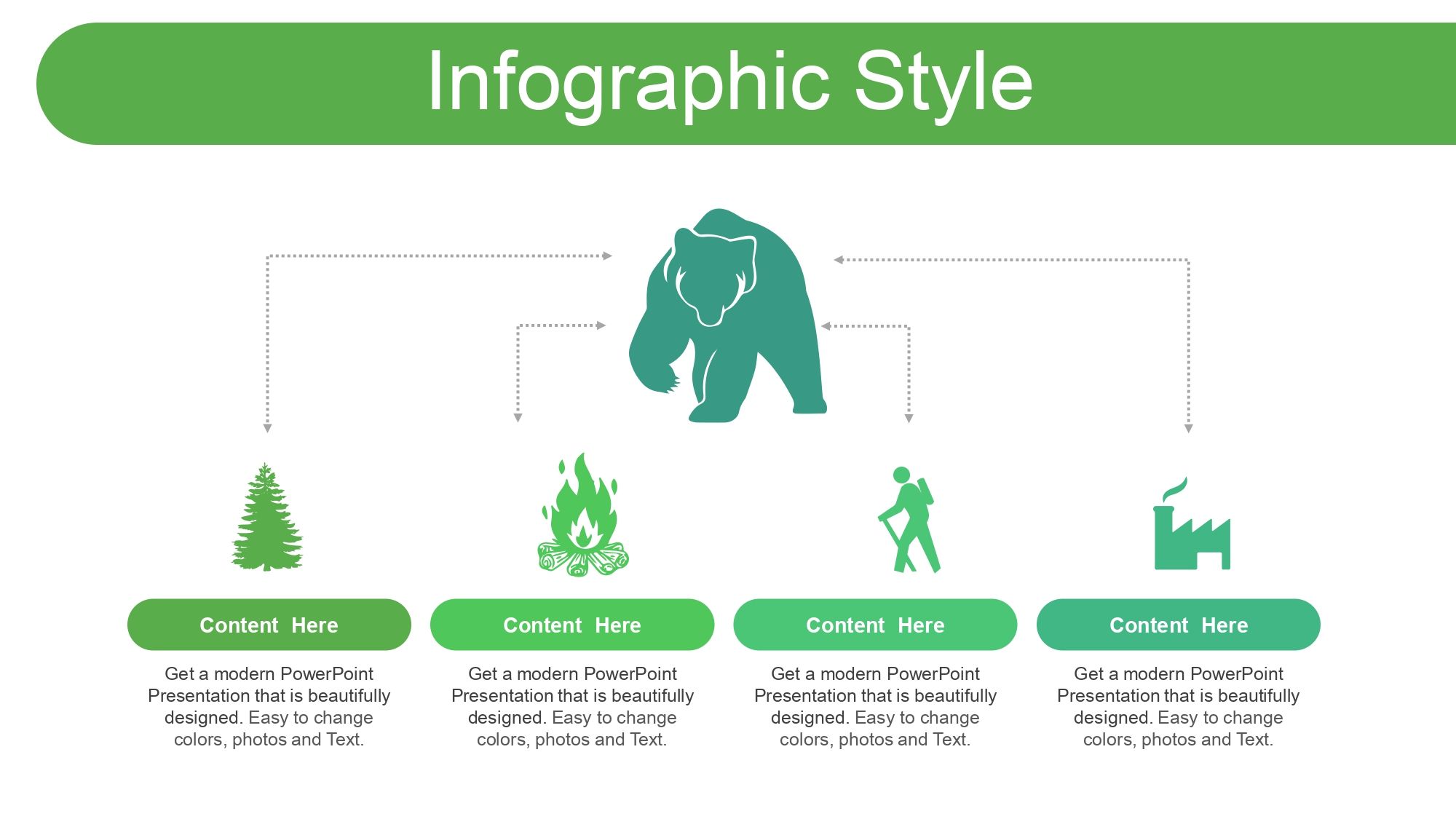 Osos Plantilla PowerPoint