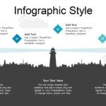 Paisaje de Faro Plantilla PowerPoint