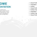 Paisaje de Faro Plantilla PowerPoint