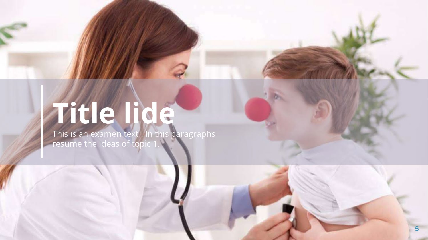 Pediatría Plantilla PowerPoint