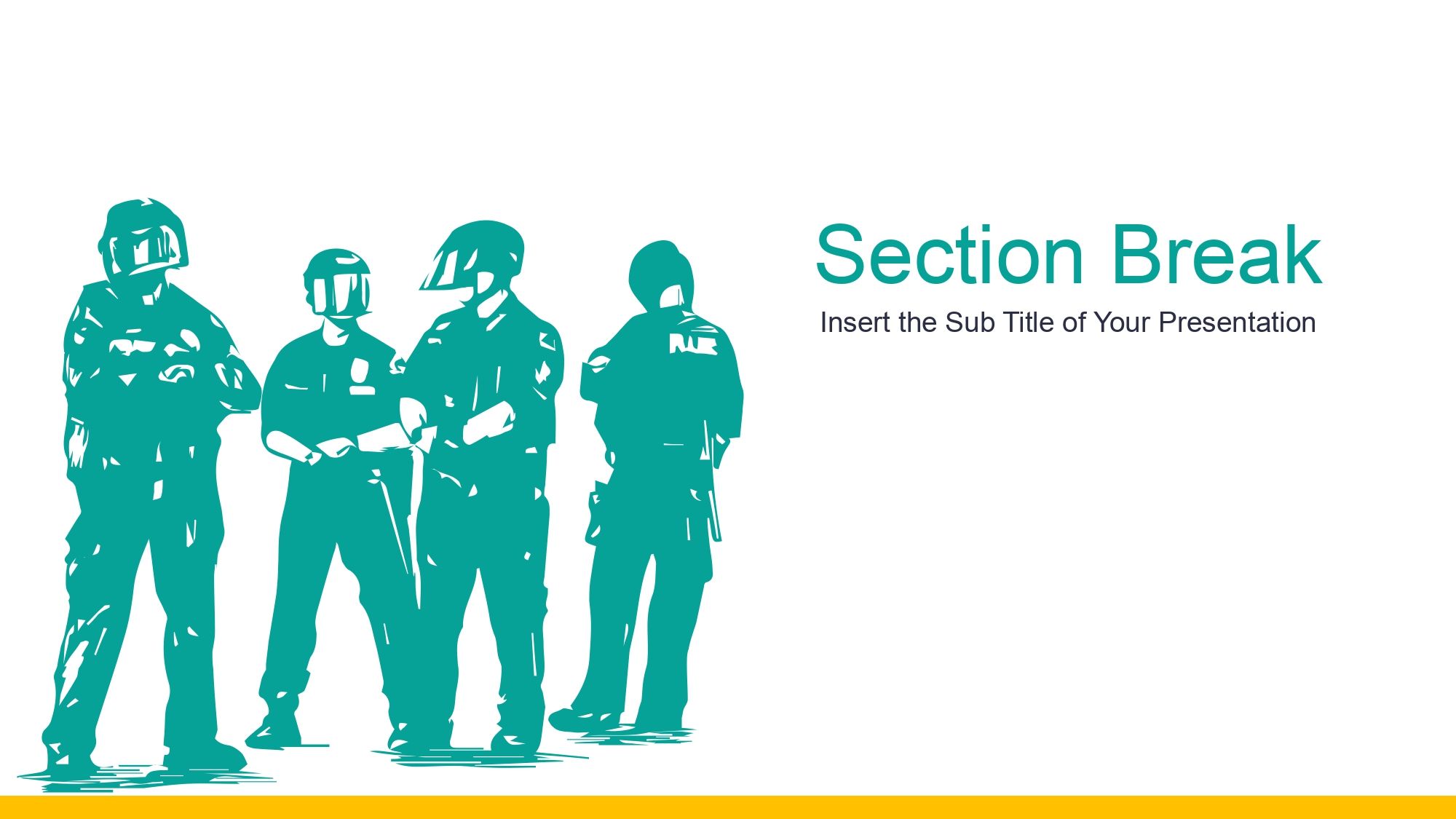 Policía Plantilla PowerPoint