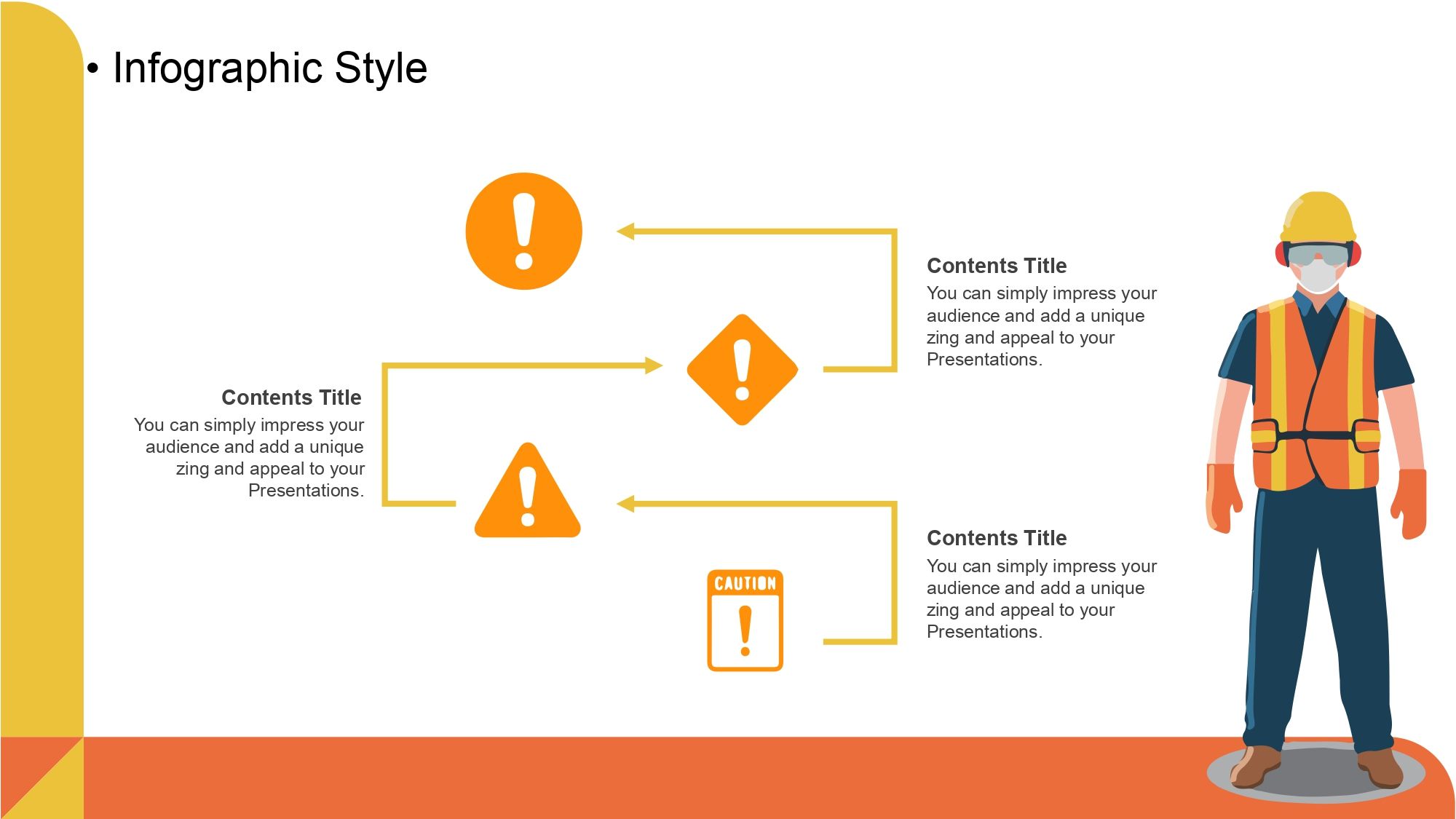Prevención de Riesgos Plantilla PowerPoint