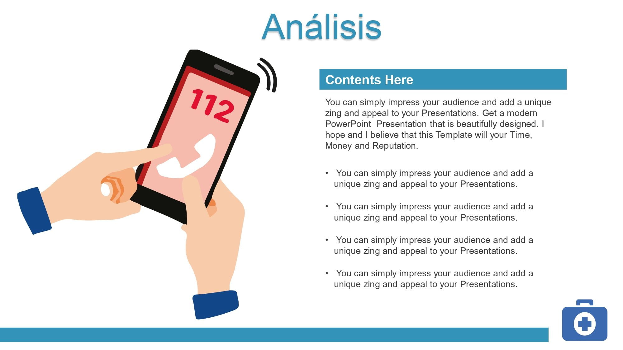 Primeros Auxilios Plantilla PowerPoint