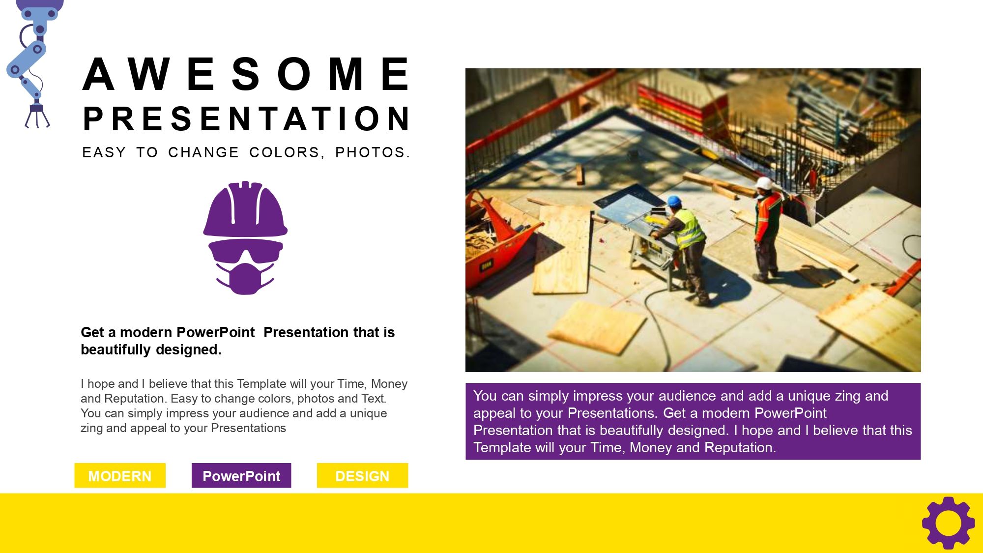 Procesos Industriales Plantilla PowerPoint