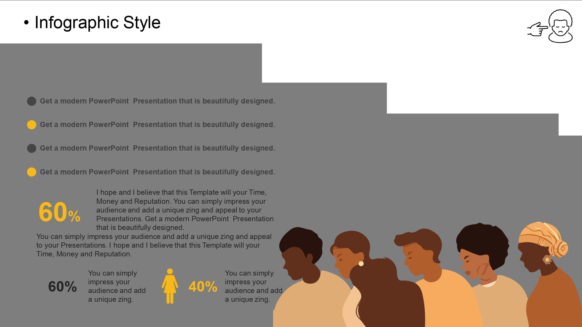 Racismo Plantilla PowerPoint