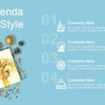 Regalos de Navidad Plantilla PowerPoint