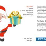 Regalos de Navidad Plantilla PowerPoint