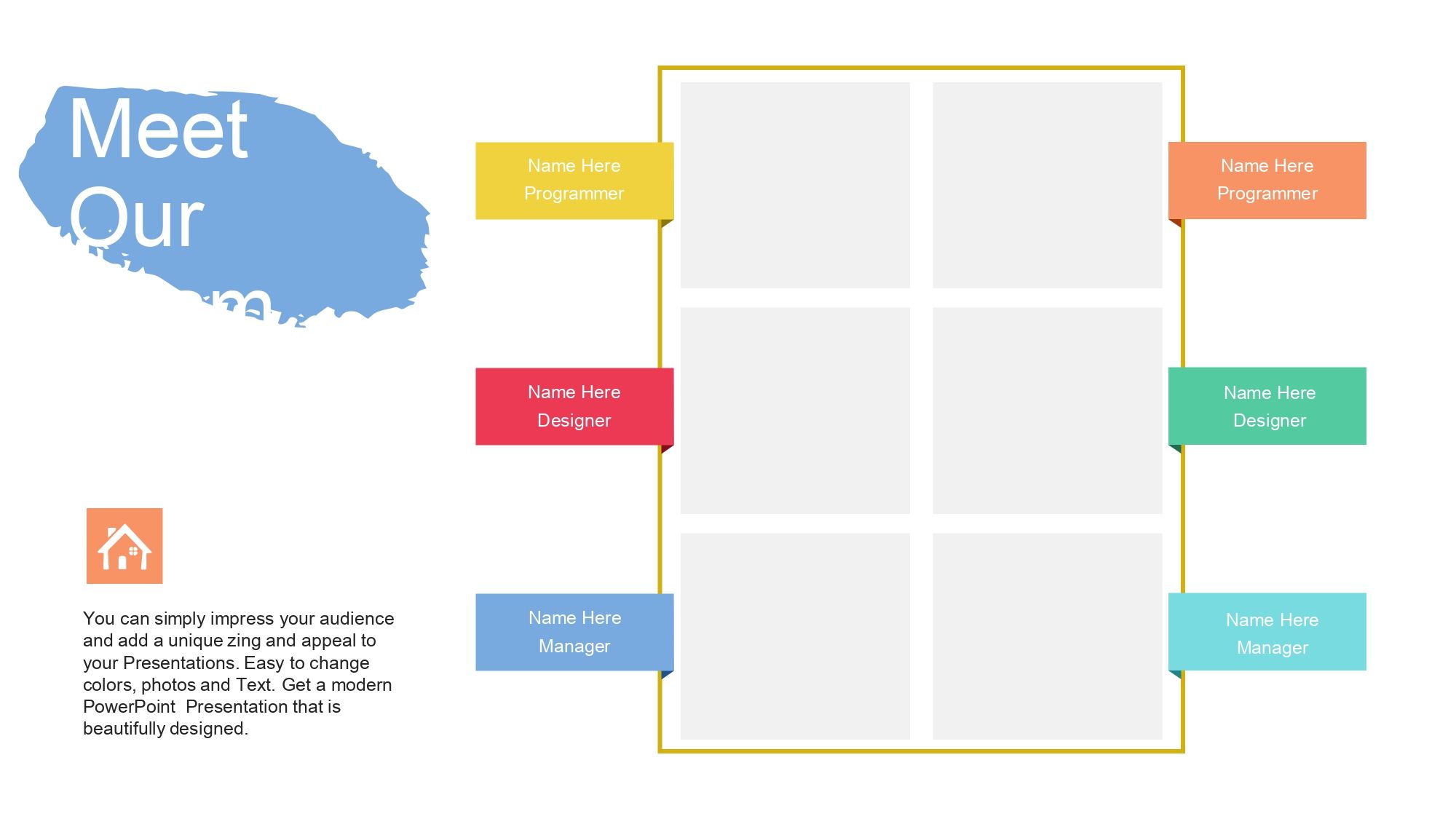 Renovación del Hogar Plantilla PowerPoint