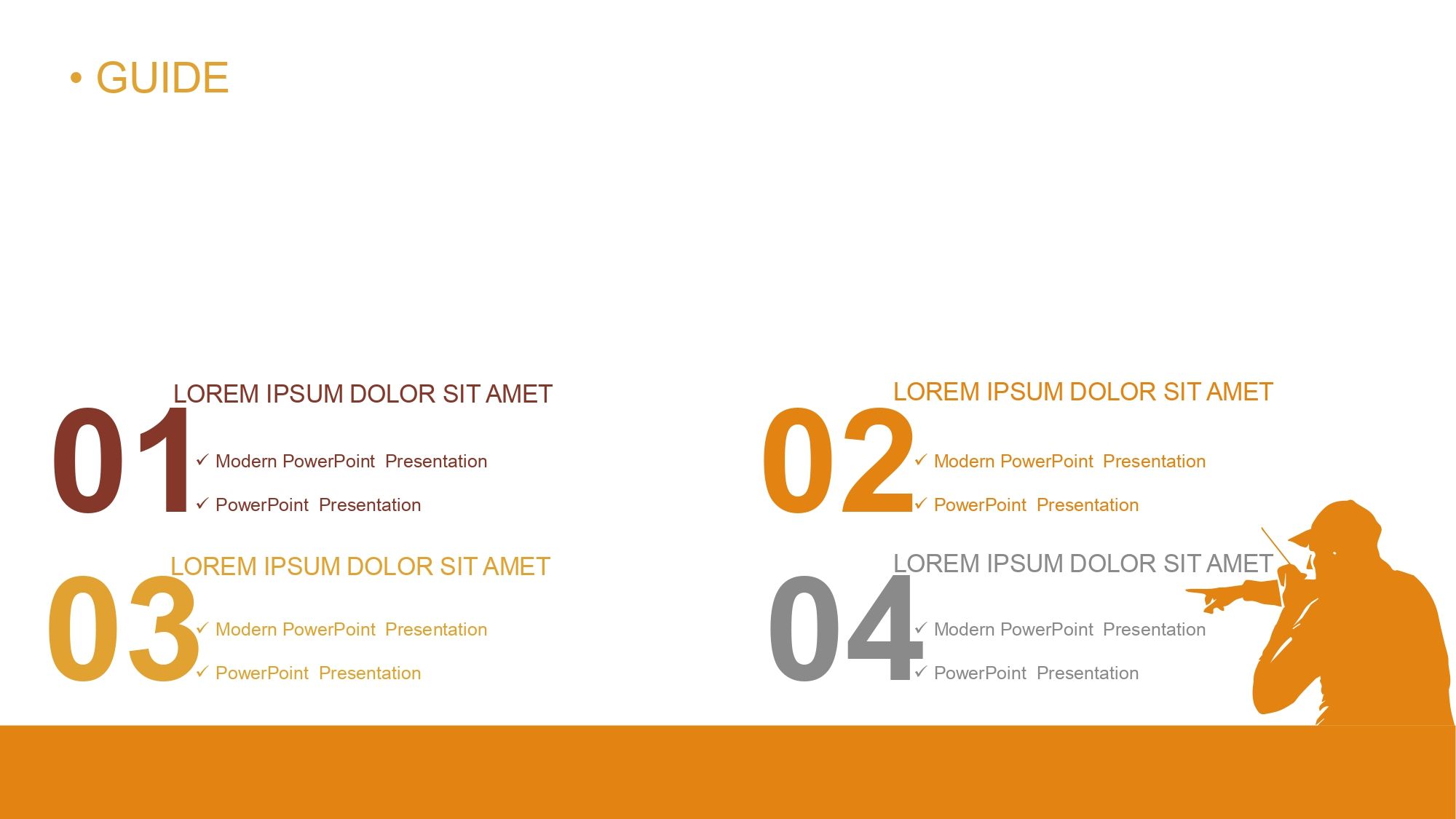 Seguridad Privada Plantilla PowerPoint