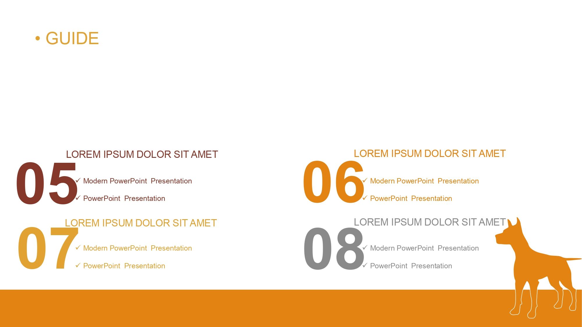 Seguridad Privada Plantilla PowerPoint