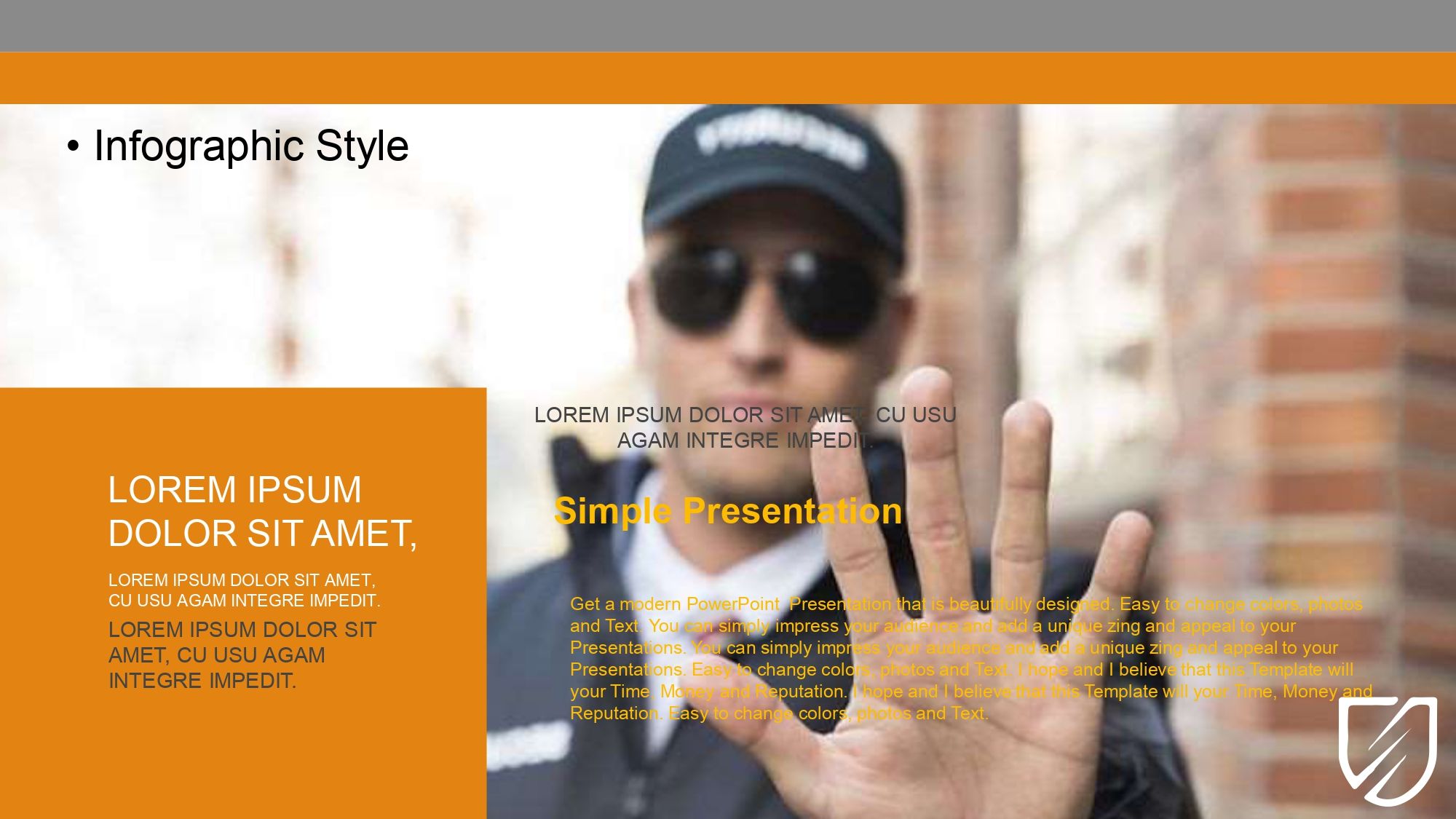 Seguridad Privada Plantilla PowerPoint