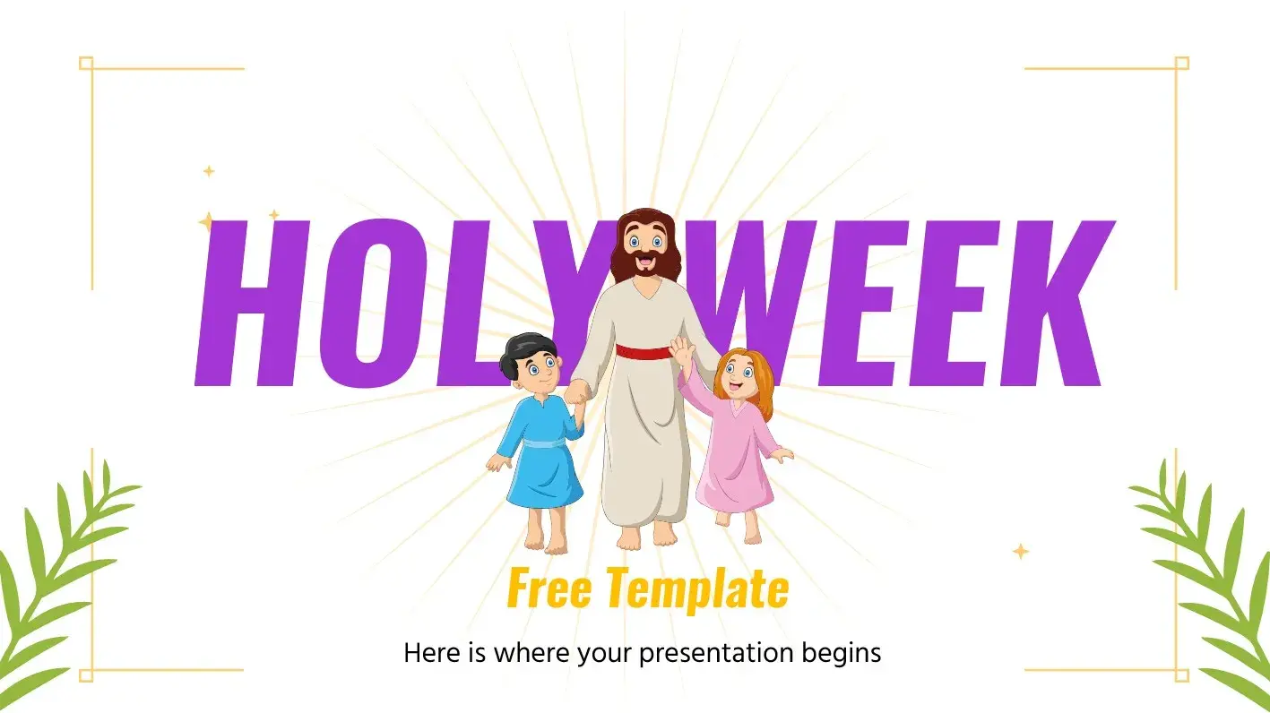Semana Santa para Niños