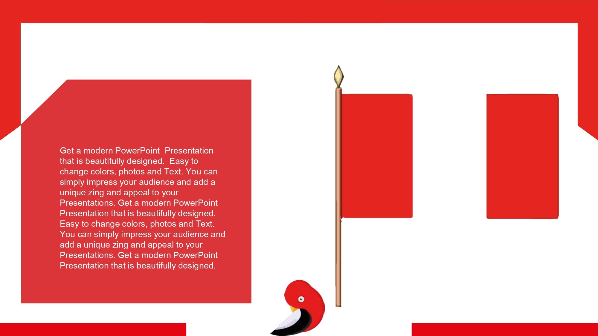 Símbolos Patrios del Perú Plantilla PowerPoint