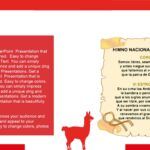 Símbolos Patrios del Perú Plantilla PowerPoint
