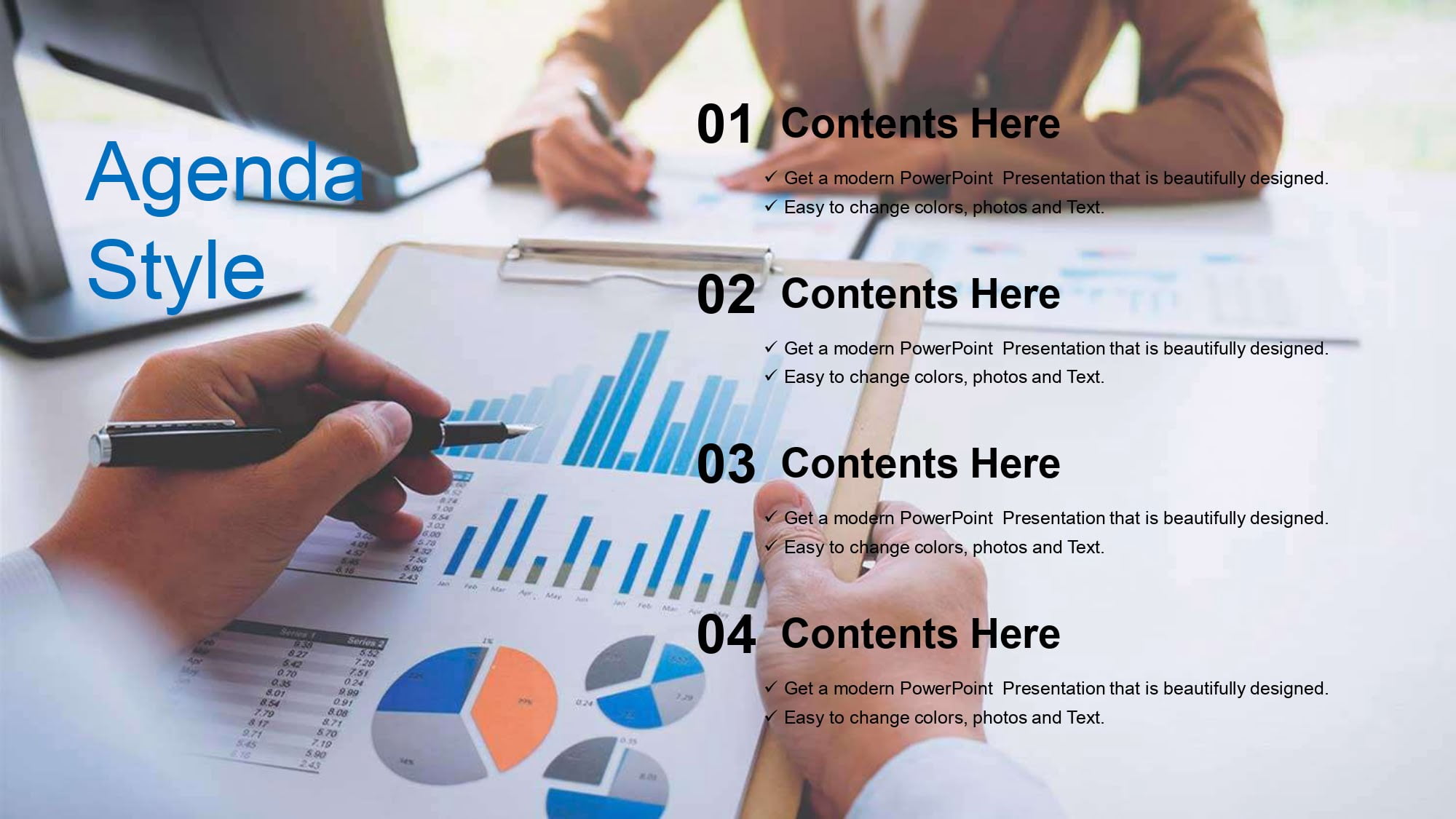 Sistema Financiero Plantilla PowerPoint